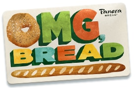 OMG, Bread Gift Card.