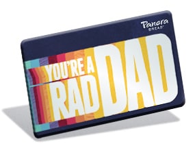 You're a RAD DAD gift card