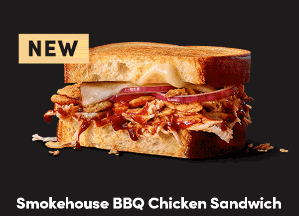 New Smokehouse BBQ Chicken Sandwich & BBQ Chicken Salad