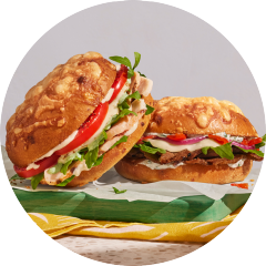 Asiago Bagel Stacks Are Back for $7.99 at Panera Bread