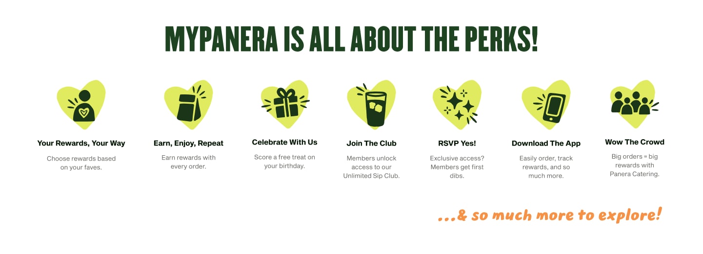 Panera's loyalty program.