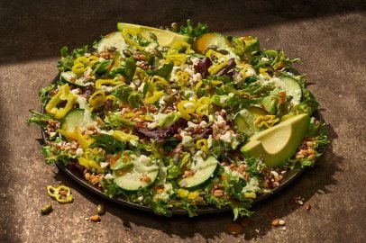 panera bread green goddess dressing nutrition Balsamic Greens with Grains custom color evening wear