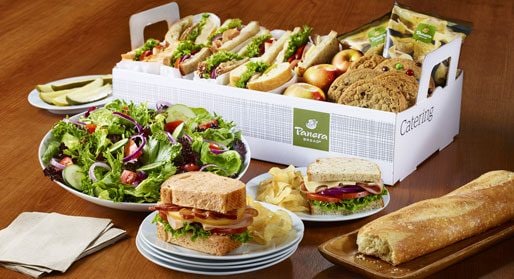 Panera on sale catering menu