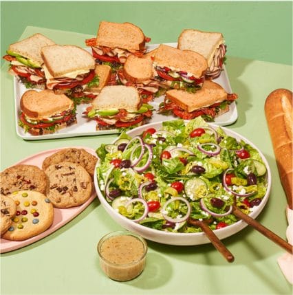 Panera on sale catering menu