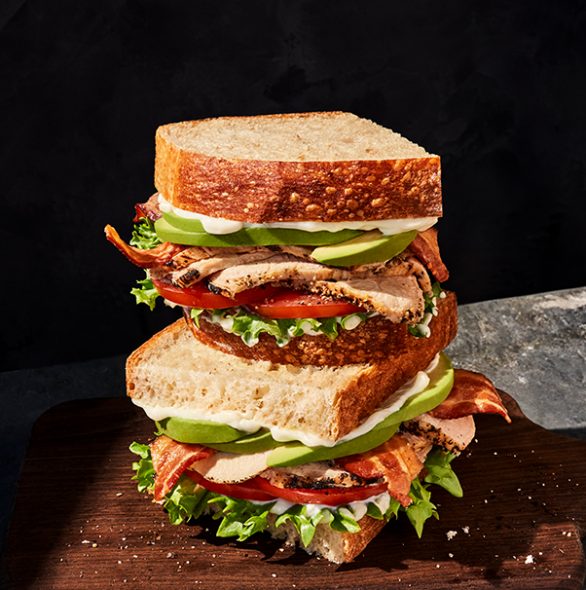 roasted turkey blt